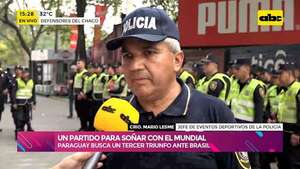 Medidas de seguridad para el partido Paraguay vs. Brasil: no llevar casacas que hagan alusión al equipo visitante - Ensiestados - ABC Color
