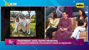 “Pasionaria”: la orquesta femenina se presenta en el Teatro Municipal el 28 de septiembre - Ensiestados - ABC Color