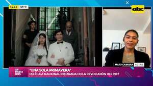 “Una sola primavera”: película basada en la revolución de 1947, ya fijó su fecha de estreno - Ensiestados - ABC Color