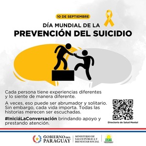630 suicidios en 2023: Salud refuerza su compromiso en la prevención - ADN Digital