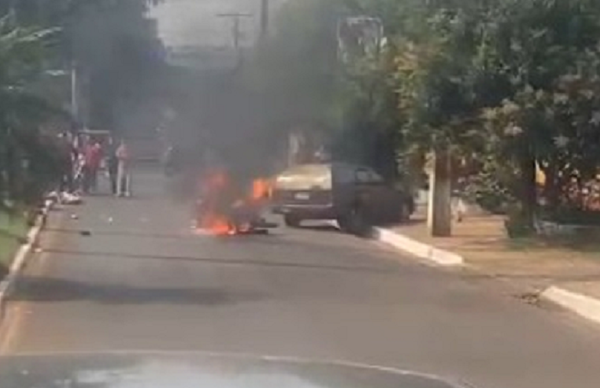 Fallece delincuente que asaltó a mujer y luego se accidentó - Noticiero Paraguay