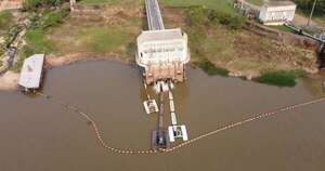 La Nación / Essap instala nueva bomba para encarar bajante del río