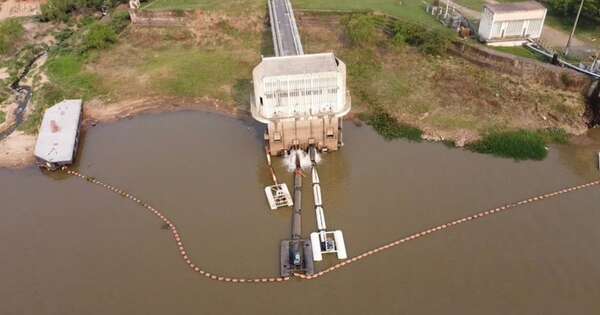 La Nación / Essap instala nueva bomba para encarar bajante del río