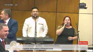 Critican “serenata” colorada en plena sesión del Senado - Política - ABC Color