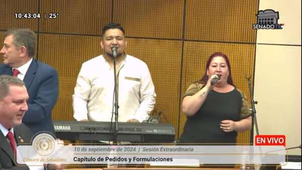 Critican “serenata” colorada en plena sesión del Senado - Política - ABC Color