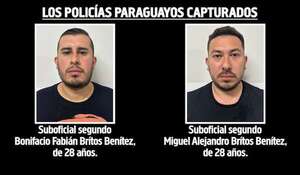Comandante asegura que policías capturados en Brasil saldrán de baja - Policiales - ABC Color