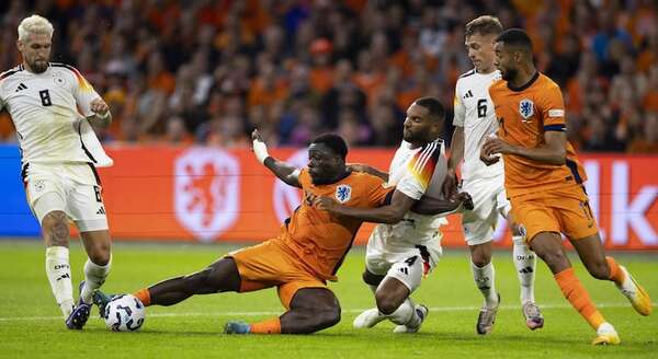 Países Bajos y Alemania se neutralizan en la Liga de Naciones - Fútbol Internacional - ABC Color