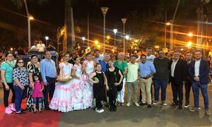 Franqueños formaron parte de Noche Paraguaya en Puerto Yguazú