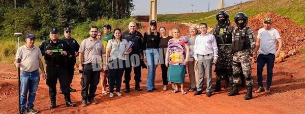 Roya Torres acompaña visita a futura sede de Comisaría, y a asentamientos de Franco – Diario TNPRESS