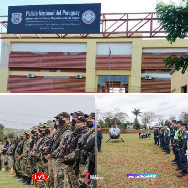 POLICÍA RECUPERA ARMAS DE COLECCIÓN Y DETIENE A MÚLTIPLES PERSONAS EN VARIOS OPERATIVOS EN ITAPÚA - TVS