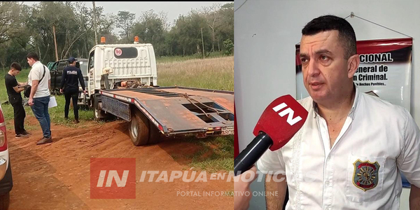 INCAUTAN GRÚA QUE HABRÍA SIDO UTILIZADA PARA UN HURTO EN NVA. ALBORADA - Itapúa Noticias