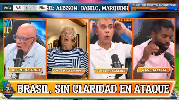 “¡Que obra maestra!”: Así reaccionaron en el Chiringuito al golazo que anotó Diego Gómez - Selección Paraguaya - ABC Color