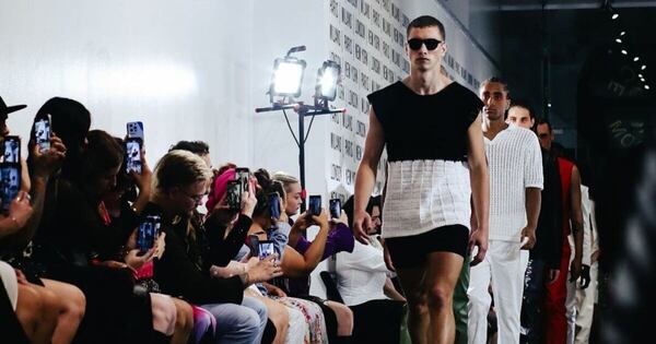 La Nación / Diseñador paraguayo estrenó colección masculina en el New York Fashion Week