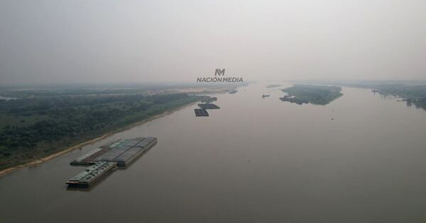 La Nación / Bajante del río preocupa a Dnit por menor movimiento en importaciones