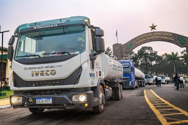 Petropar proveyó 318.000 litros de combustible para envío de agua potable a comunidades del Chaco - .::Agencia IP::.