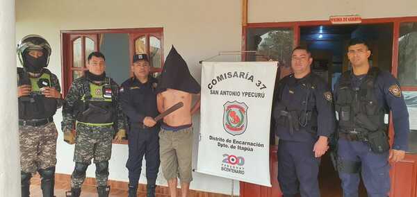 DETUVIERON A SUJETO CON CUATRO ÓRDENES DE CAPTURA EN ENCARNACIÓN - Itapúa Noticias