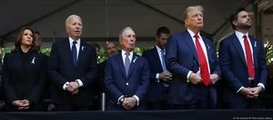 Harris y Trump reunidos en homenaje a víctimas del 11-S - ADN Digital