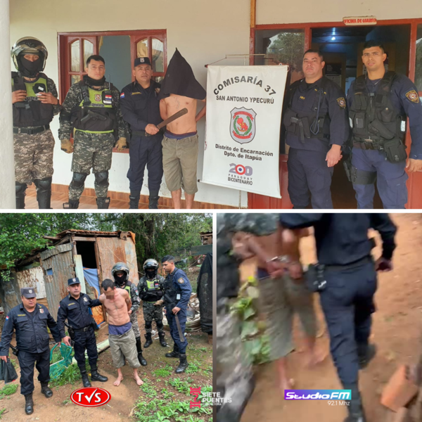 EN OPERATIVO DE ALLANAMIENTO: DETENCIÓN DE HOMBRE CON CUATRO ÓRDENES DE CAPTURA - TVS