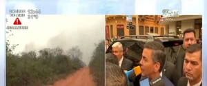Identifican la finca donde inició el incendio en Cerro Chovoreca - SNT