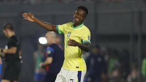 Lo que dijo Vinícius tras la derrota de Brasil ante Paraguay