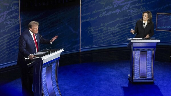 Harris y Trump cruzan ataques en un debate candente