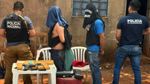 Detenidos dos supuestos miembros del PCC en Pedro Juan Caballero