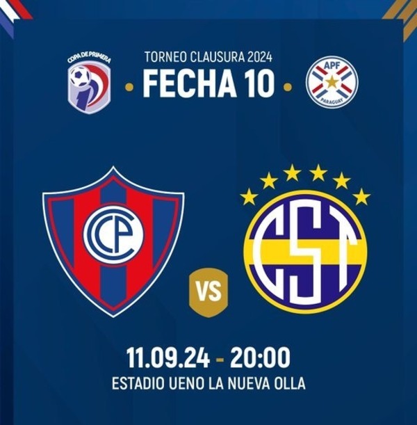 Clausura: Cerro Porteño vs. Sportivo Trinidense por la décima fecha del Clausura - ADN Digital