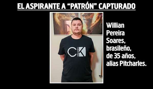 Capturan a jefe del PCC que vino para “gobernar” la frontera - Policiales - ABC Color