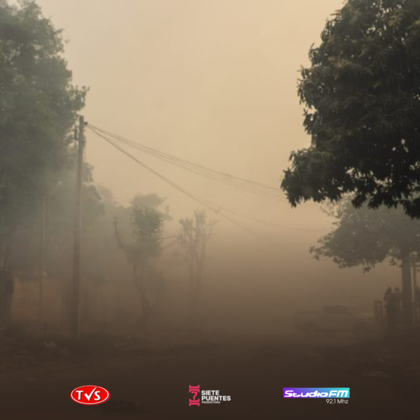 INCENDIOS FORESTALES ELEVAN LA CONTAMINACIÓN DEL AIRE EN PARAGUAY A NIVELES PELIGROSOS - TVS