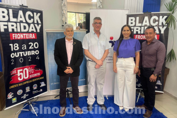 Se realizó el Lanzamiento del Black Friday Frontera en el salón Emiliano R. Fernández de la Gobernación de Amambay - El Nordestino