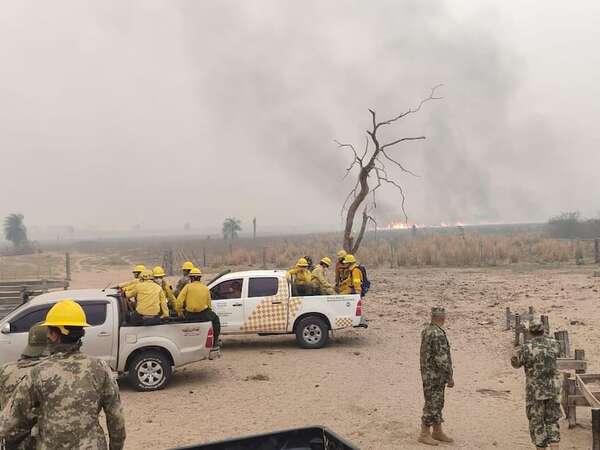 Video: operación “Tata Ñembogue” sigue en marcha en el Chaco paraguayo - Nacionales - ABC Color