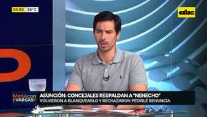Video: esto dice Álvaro Grau sobre el respaldo que brindan los concejales a “Nenecho” - Mesa de Periodistas - ABC Color
