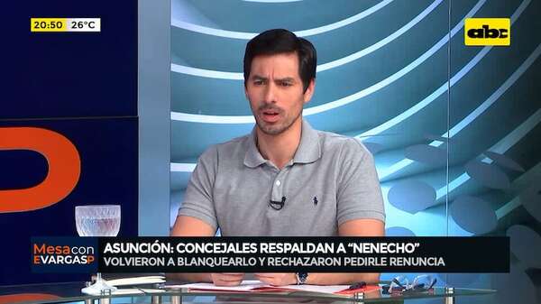 Video: esto dice Álvaro Grau sobre el respaldo que brindan los concejales a “Nenecho” - Mesa de Periodistas - ABC Color