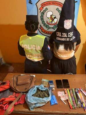 Policía detiene a presunta microtraficante en Fernando de la Mora - Policiales - ABC Color