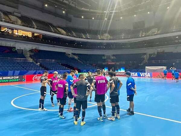 Futsal: Paraguay reconoce el campo de batalla para el Mundial en Uzbekistán - Polideportivo - ABC Color