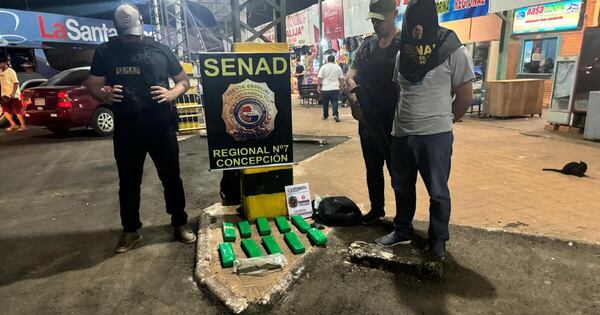 Diario HOY | Detienen a pasajero que viajaba con droga