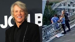 VIDEO: Bon Jovi impidió que una mujer salte de un puente
