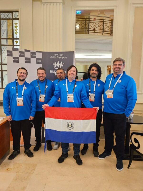 Auspicioso debut de Paraguay en Olimpiada de ajedrez en Hungria - .::Agencia IP::.