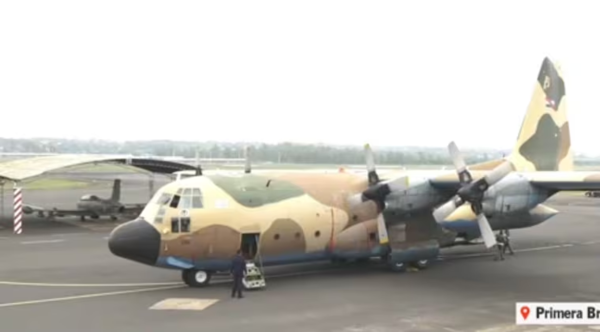 Llegó el avión uruguayo que apagará los incendios del Chaco