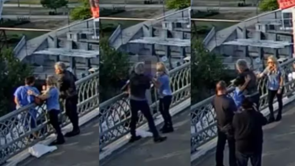 [VIDEO] ¡Qué capo! Bon Jovi evitó que una mujer saltara de un puente