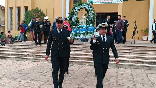 Día de la Armada Paraguaya y de Stella Maris sin la tradicional procesión náutica por la bajante del río Paraguay