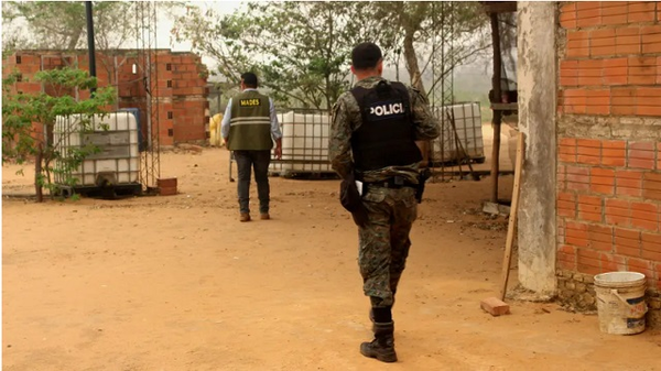 MADES interviene estancia donde se originó incendio en el Chaco - Noticiero Paraguay