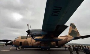 Llega Hércules, el avión uruguayo que combatirá incendios forestales en el Chaco – Prensa 5