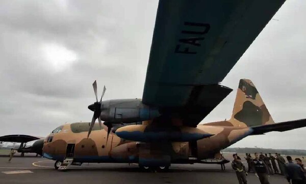 Llega Hércules, el avión uruguayo que combatirá incendios forestales en el Chaco – Prensa 5