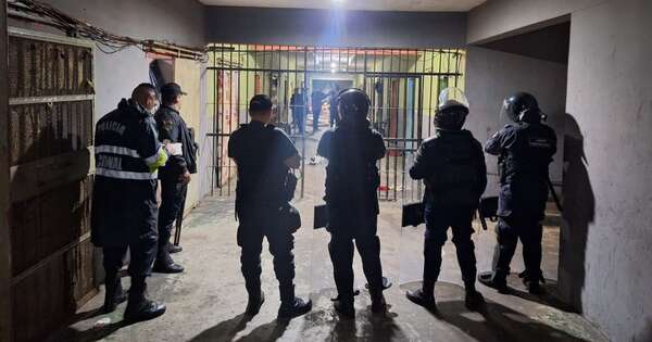 Diario HOY | Itapúa: incautan armas, celulares, drogas y dinero durante requisa en el Cereso
