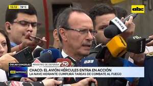 Video: “Hércules” uruguayo ya está en el país para aplacar fuego del Chaco” - ABC Noticias - ABC Color