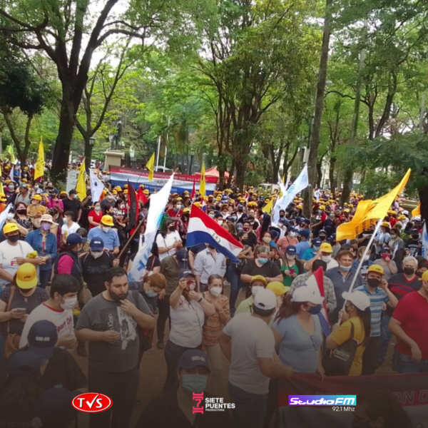 LA FEDERACIÓN DE EDUCADORES DEL PARAGUAY RECHAZA LA APROBACIÓN DE LA "JUBILACIÓN VIP" PARA PARLAMENTARIOS - TVS
