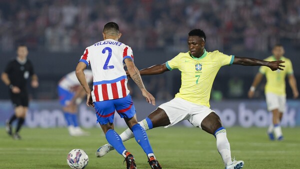 Jugador de Paraguay revela lo que le dijo a Vinícius Júnior