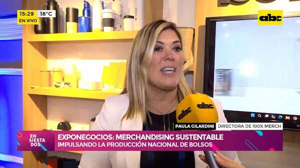 Merchandising sustentable en la Expo Negocios 2024 - Ensiestados - ABC Color