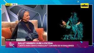 Video: Ballet Mimbipá presenta “Ciento por Ciento Paraguay” con más de 40 bailarines - Ensiestados - ABC Color
